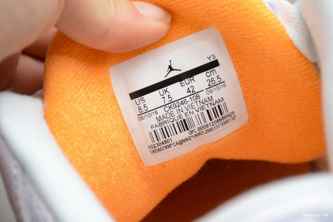 (W) Laser Jordan Orange 3 Air Retro CK9246-108 0727